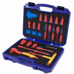 Carlyle Tools - 20 Piece 1/2 Inch DR Insulated Electrical Socket Set - NCEH020S